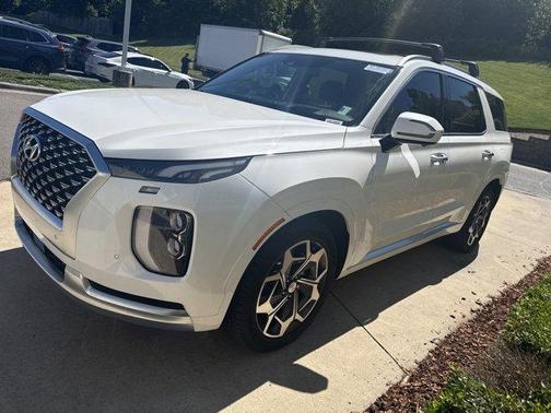 Hyper White 2021 Hyundai PALISADE Calligraphy