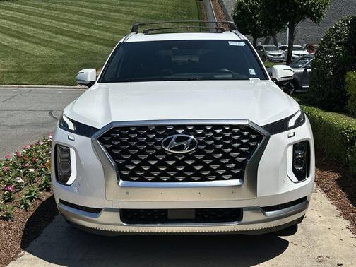 Hyper White 2021 Hyundai PALISADE Calligraphy
