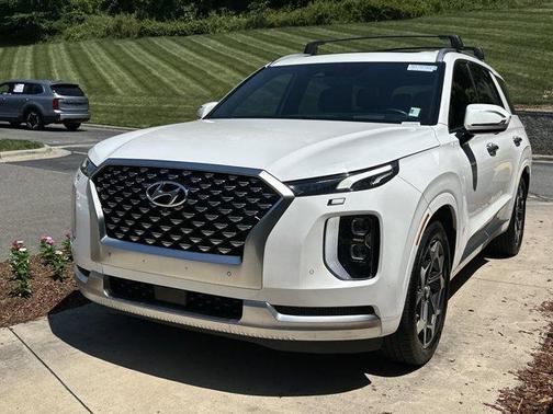 Hyper White 2021 Hyundai PALISADE Calligraphy