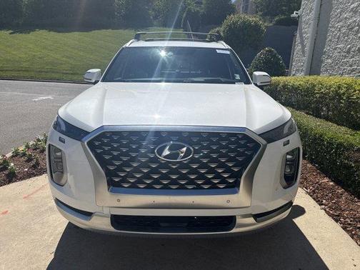 Hyper White 2021 Hyundai PALISADE Calligraphy