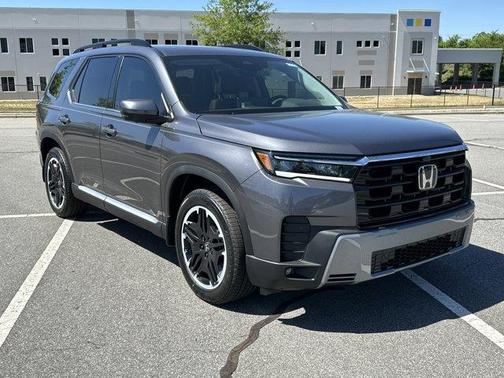 Modern Steel Metallic 2026 Honda Pilot Touring S