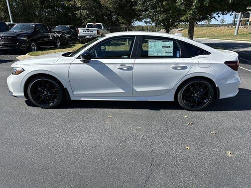 Platinum White Pearl 2026 Honda Civic Sport