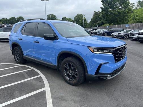 Sky Blue Pearl 2024 Honda Pilot TrailSport
