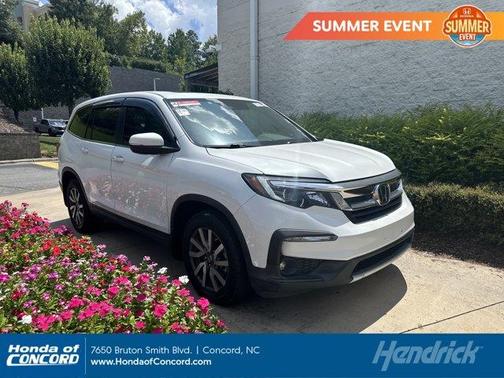 Platinum White Pearl 2022 Honda Pilot EX-L