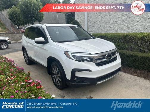 Platinum White Pearl 2022 Honda Pilot EX-L