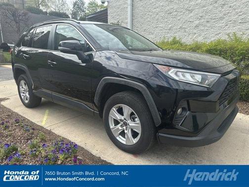 Midnight Black Metallic 2021 Toyota RAV4 XLE
