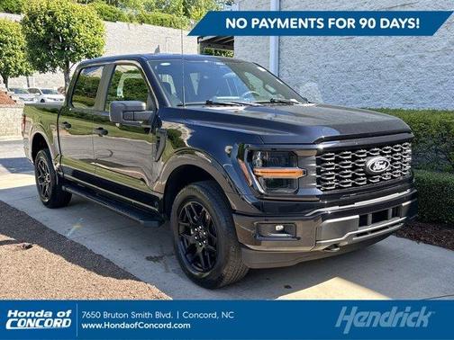 Agate Black 2024 Ford F-150 STX
