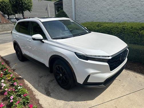 Platinum White Pearl 2024 Honda CR-V EX