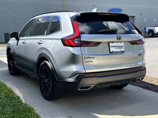 Lunar Silver Metallic 2023 Honda CR-V Hybrid Sport Touring