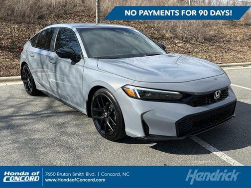 Urban Gray Pearl 2026 Honda Civic Sport