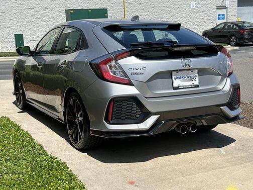 Lunar Silver Metallic 2018 Honda Civic Sport