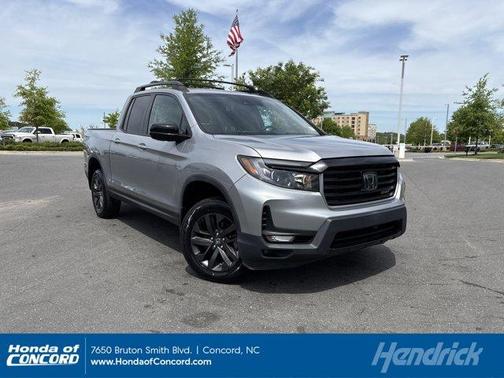 Lunar Silver Metallic 2021 Honda Ridgeline Sport
