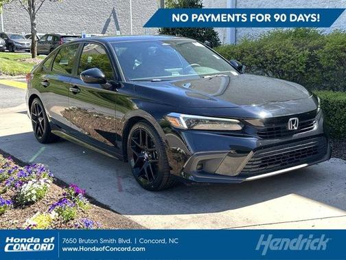 Crystal Black Pearl 2023 Honda Civic Sport