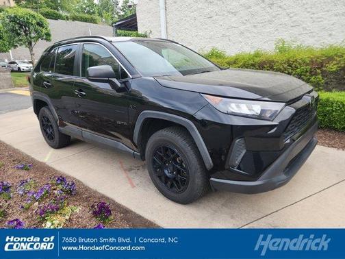 Midnight Black Metallic 2021 Toyota RAV4 LE