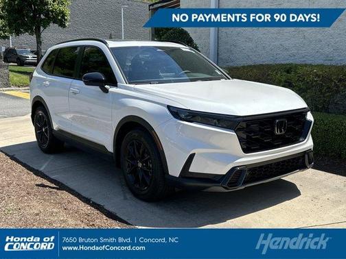 Platinum White Pearl 2026 Honda CR-V Hybrid Sport-L