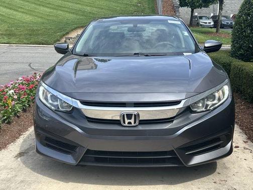 Modern Steel Metallic 2017 Honda Civic LX