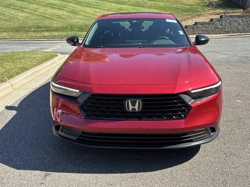 Radiant Red Metallic 2024 Honda Accord Hybrid Sport