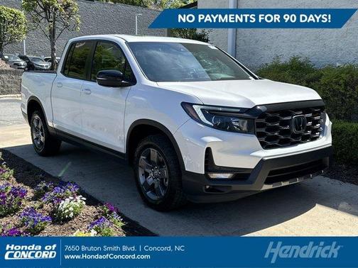 Platinum White Pearl 2024 Honda Ridgeline TrailSport