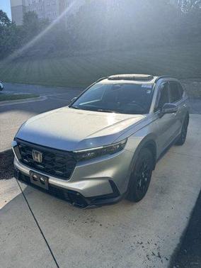 Lunar Silver Metallic 2023 Honda CR-V Hybrid Sport