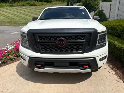 Glacier White 2023 Nissan Titan PRO-4X