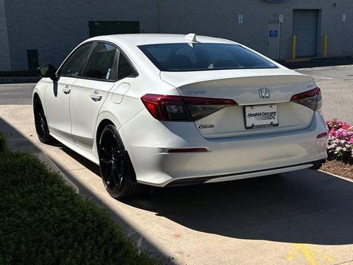 Platinum White Pearl 2024 Honda Civic Sport