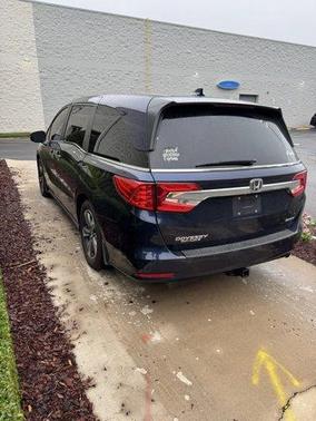 Obsidian Blue Pearl 2018 Honda Odyssey Touring