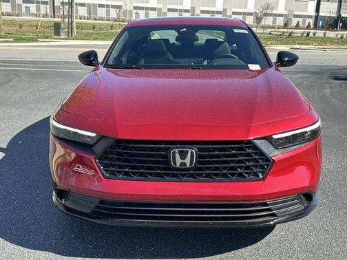 Radiant Red Metallic 2026 Honda Accord Hybrid Sport-L