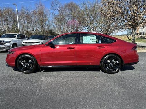 Radiant Red Metallic 2026 Honda Accord Hybrid Sport-L