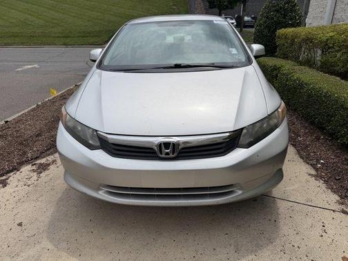 Alabaster Silver Metallic 2012 Honda Civic LX
