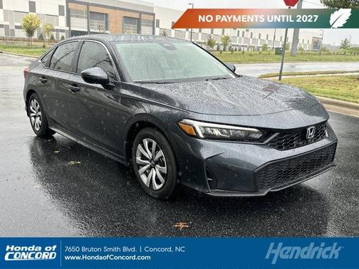 Meteorite Gray Metallic 2026 Honda Civic LX