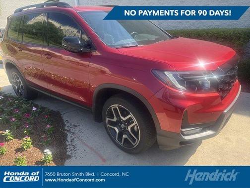 Radiant Red Metallic II 2023 Honda Passport Elite