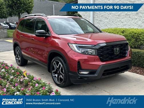 Radiant Red Metallic II 2023 Honda Passport Elite