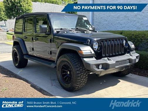 Black Clearcoat 2022 Jeep Wrangler Unlimited Sport