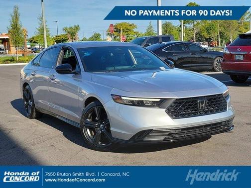 Lunar Silver Metallic 2023 Honda Accord Hybrid Sport-L