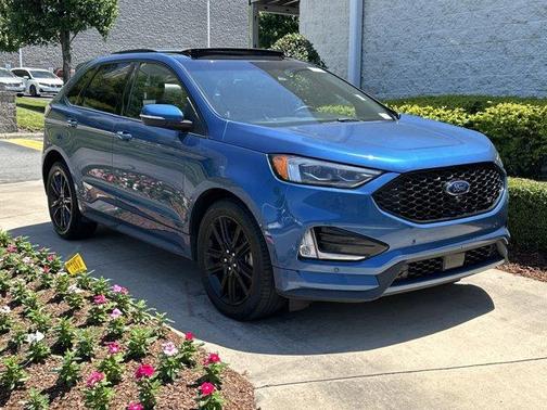 Performance Blue 2020 Ford Edge ST