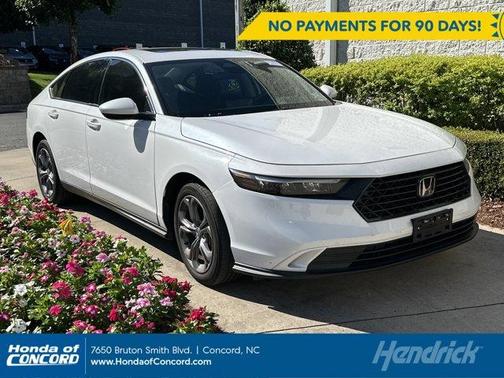 Platinum White Pearl 2024 Honda Accord EX