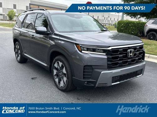 Modern Steel Metallic 2026 Honda Pilot Elite