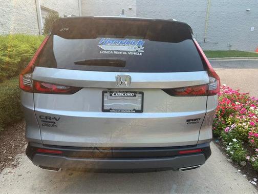 Solar Silver Metallic 2026 Honda CR-V Hybrid Sport Touring