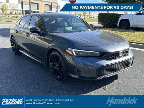 Meteorite Gray Metallic 2026 Honda Civic Sport