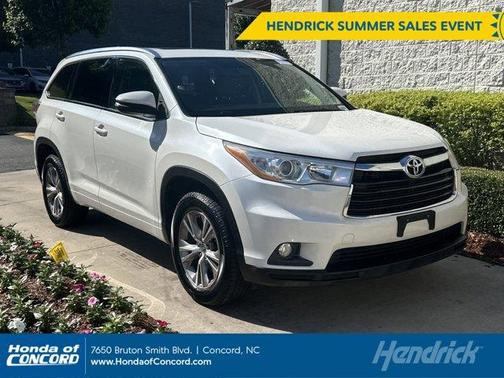 Blizzard Pearl 2014 Toyota Highlander XLE