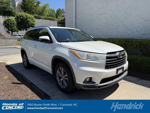 Blizzard Pearl 2014 Toyota Highlander XLE