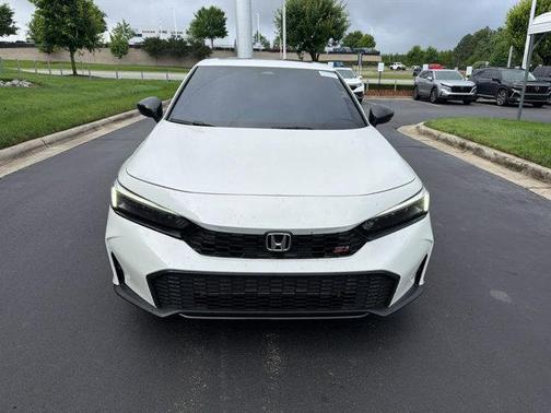 Platinum White Pearl 2025 Honda Civic Si