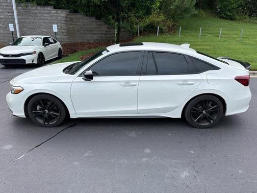 Platinum White Pearl 2025 Honda Civic Si