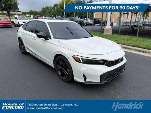 Platinum White Pearl 2025 Honda Civic Si