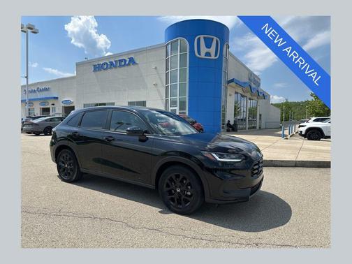 Crystal Black Pearl 2025 Honda HR-V AWD Sport