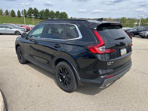 Crystal Black Pearl 2024 Honda CR-V Hybrid Sport AWD