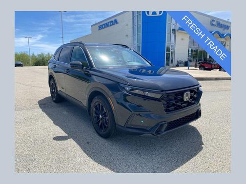 Crystal Black Pearl 2024 Honda CR-V Hybrid Sport AWD