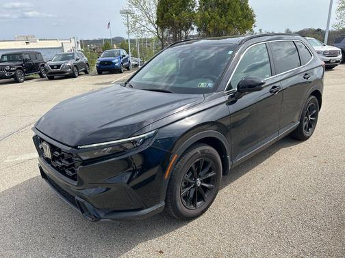 Crystal Black Pearl 2024 Honda CR-V Hybrid Sport AWD