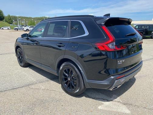 Crystal Black Pearl 2024 Honda CR-V Hybrid Sport AWD