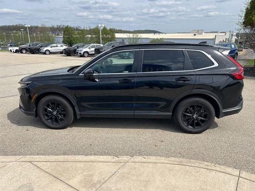 Crystal Black Pearl 2024 Honda CR-V Hybrid Sport AWD